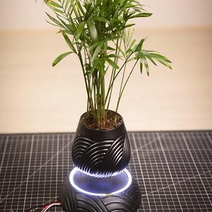 Magnetic levitation vase - The easy way!