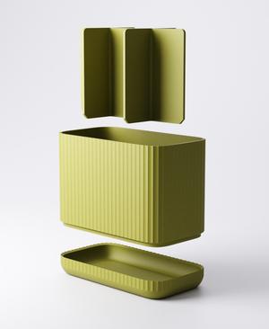 Bathroom Organiser Ripple Version