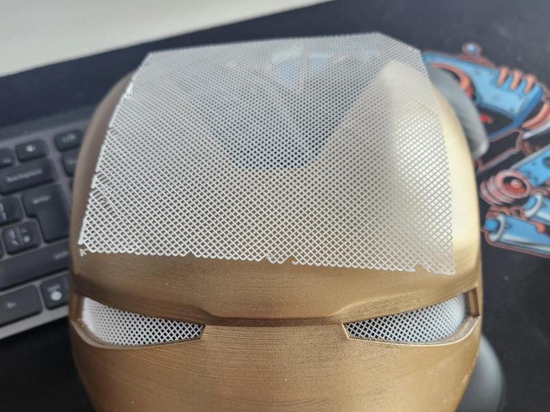 Mesh for Mask & Helmet Eye Lenses - Paper Thin