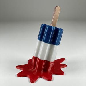 Melted Bomb Pop USB Holder