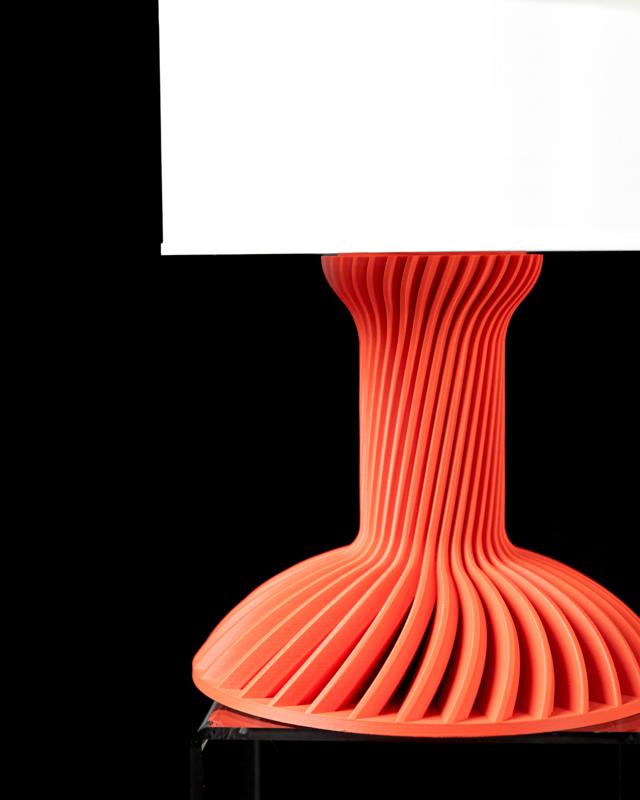 Ridged Table Lamp by MODERN MACHINE
