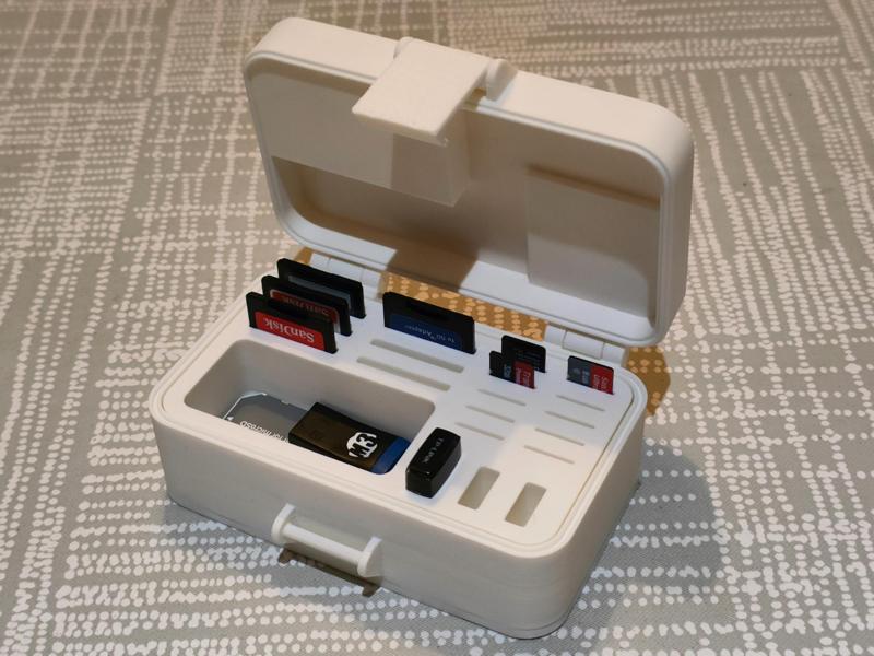 SD card storage box (in place)