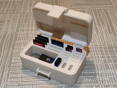 SD card storage box (in place)