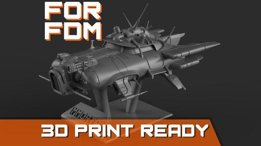 Immortal flying car for FDM printers