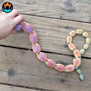 30 Inch Snake, Print In Place, Basilisk, Boa, Python, Articulating Flexi Wiggle Pet
