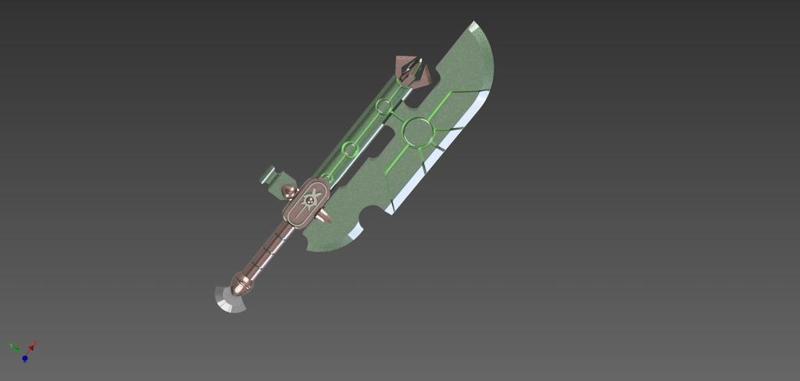 Necron Hyperphase Sword