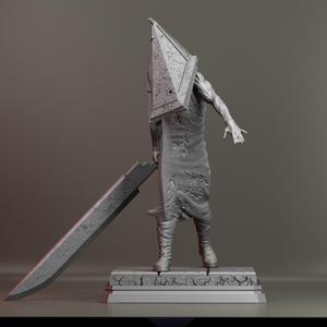Pyramid head Fan art - Silent hill 2 3D print model