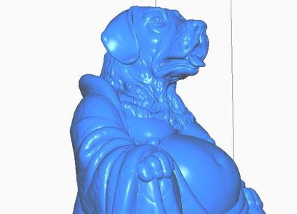 Labrador Buddha (Detailed) (Canine Collection)
