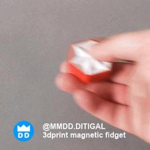 Lowpoly magnetic fidget