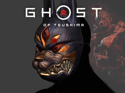 Ghost of Tsushima Legends Mask - Oni Mask - Halloween Cosplay