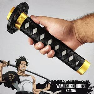 Yami Sukehiro 's Katana - Black Clover