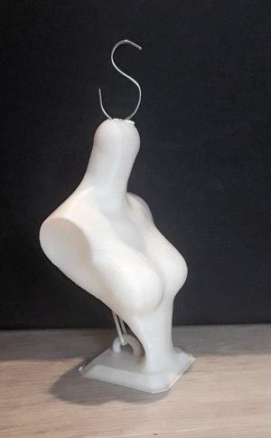 BJD Female Bust Head Stand - remix (MSD)