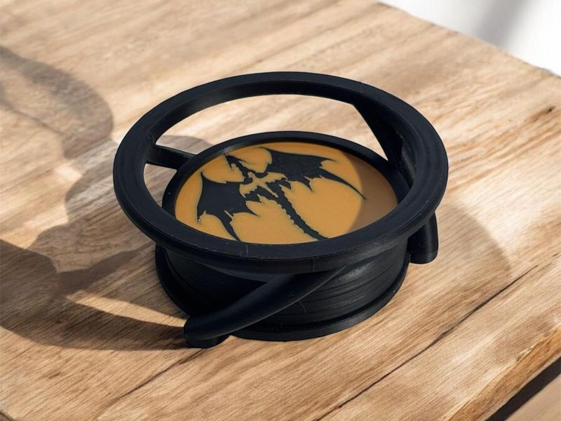 FOURTH WING COASTERS / 4 DESIGNS AND 2 HOLDER