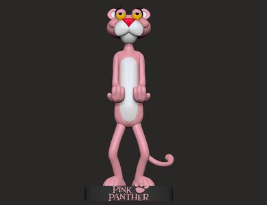 Pink Panther joystick holder