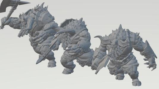 Chaos Dwarf Minotaurs / Kadim Incarnates - Remix