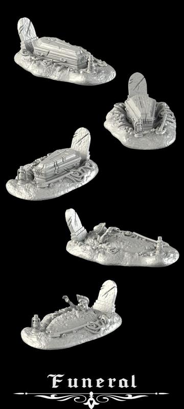 Funeral miniatures -