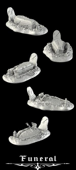 Funeral miniatures -