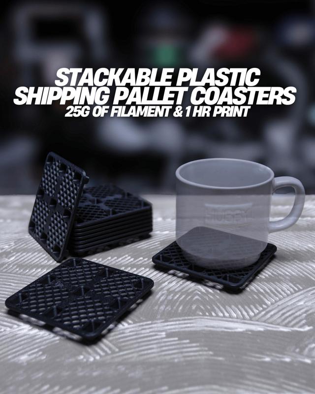Stackable Plastic Shipping Pallet Coaster