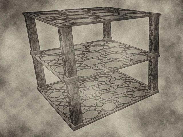 Stackable Miniature Trays sizes include 25mm, 32mm, and 40mm for Dungeons & Dragons or Warhammer 40k