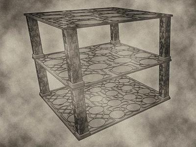 Stackable Miniature Trays sizes include 25mm, 32mm, and 40mm for Dungeons & Dragons or Warhammer 40k