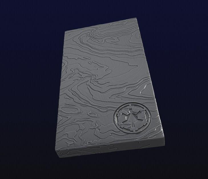 Beskar Ingot with 360 texture
