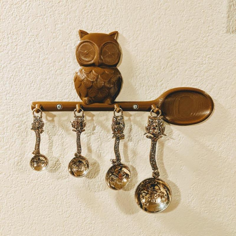 Owl Measuring Spoon Holder