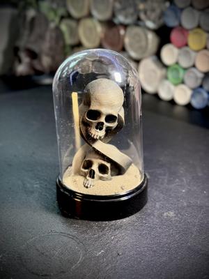 Sands of mortality - Skull decor