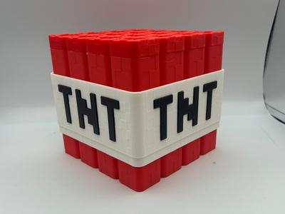 Minecraft TNT Bucket (print coming soon)