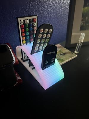 Customizable Small Remote Holder For LEDs and Fans