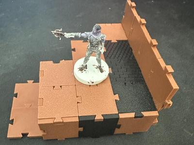 Fully Modular 1 inch TTRPG / DND tiles 
