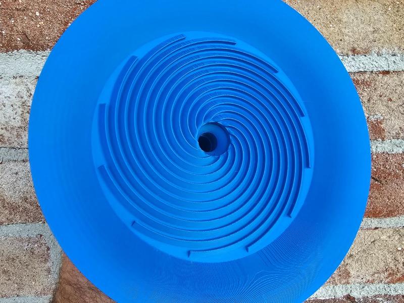 Spiral Wheel for Gold Collecting from Black Sand