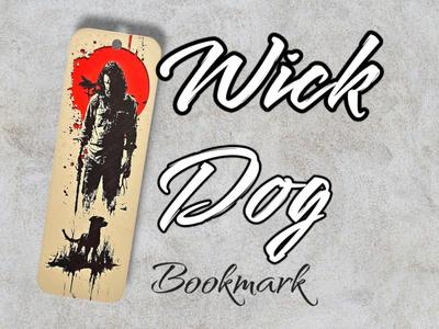 Wick & Dog Bookmark