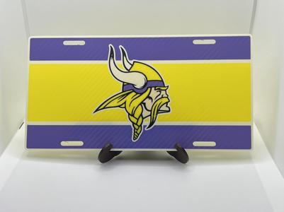 NFL Team License Plate - Minnesota Vikings