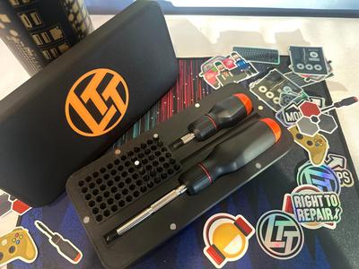 LTT Screwdriver Case with Bit Storage - Magnetic!