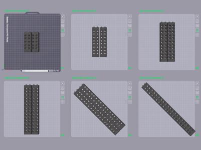 Parametric Rail for 10" Mini Rack