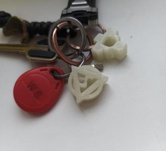 Therian keychain