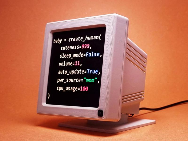 Hello, Baby() - terminal lamp for dev parents