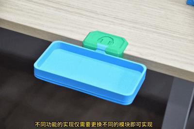 Multi-module desktop hangers