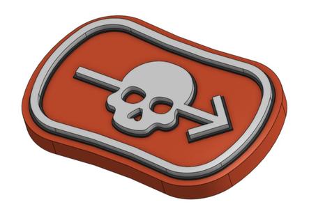 Overkill Token for Marvel Champions