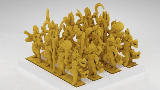 Warmaster Kingdoms of Ind Deity Hosts