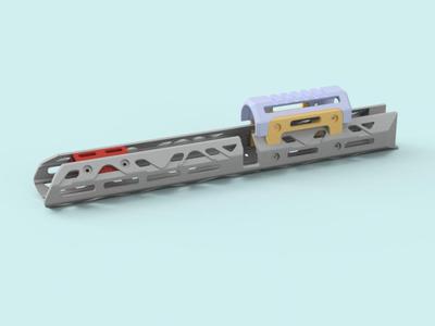KPYK handguard CAD model