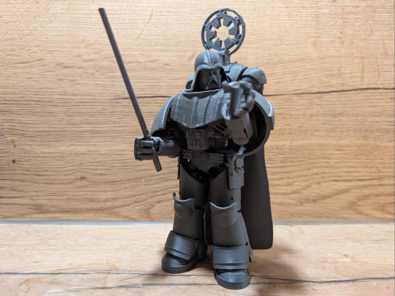 Darth Vader Space Armor for Dummy 13