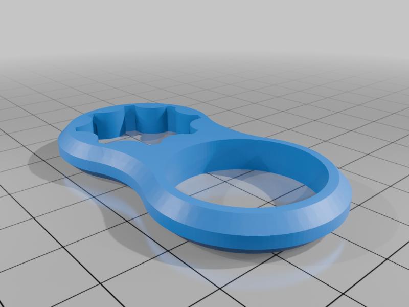 Beiter Clicker Wrench - Improved Printability and blank (For your own Logo)
