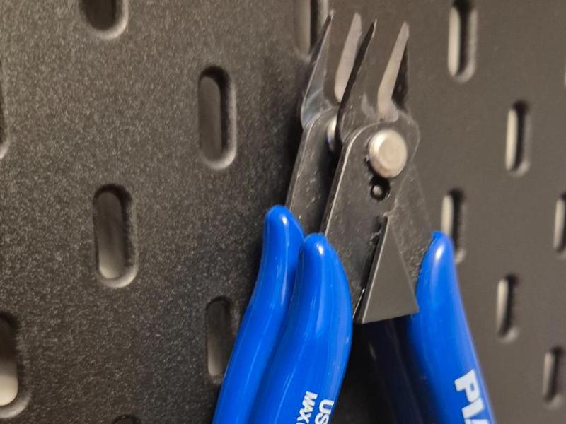 IKEA Skadis pliers holder double