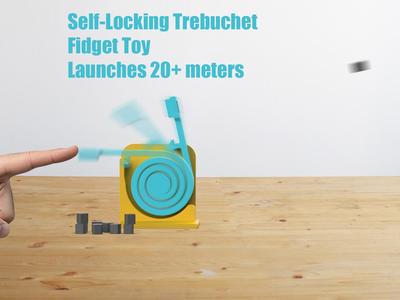 Catapult Fidget Toy - Fires 20+ Meters!
