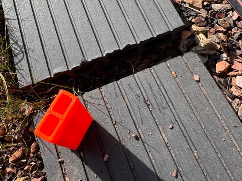 WPC Planks Connector – Longitudinal Connection WPC Planks