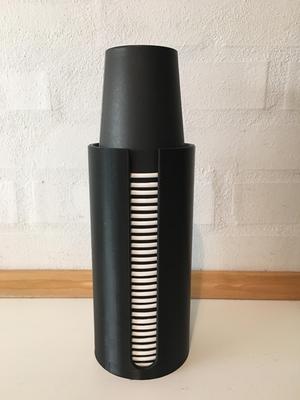 Holder for disposable cup