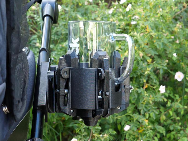 The Beast: universal cupholder for strollers