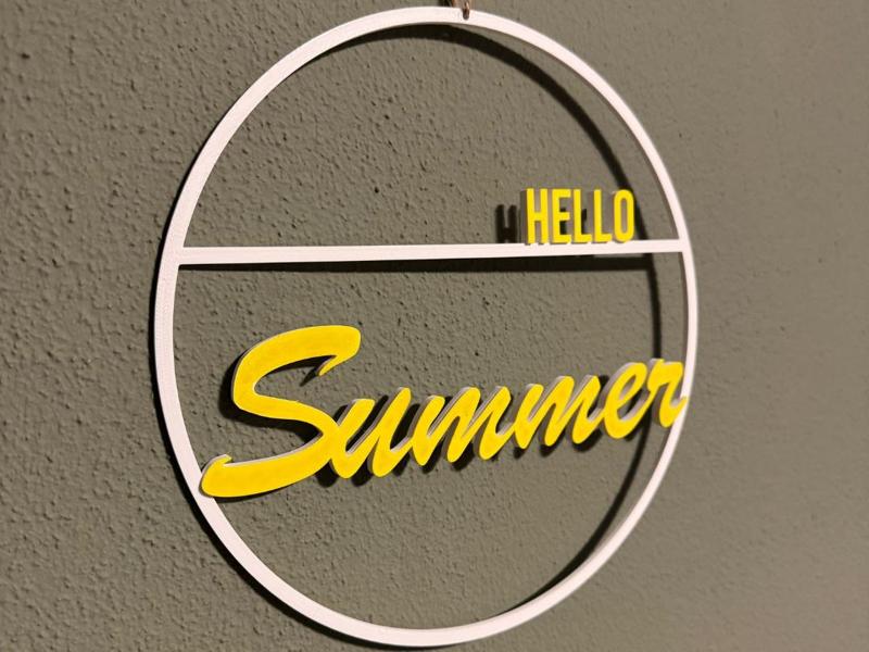 Hello Summer - Wall Decoration