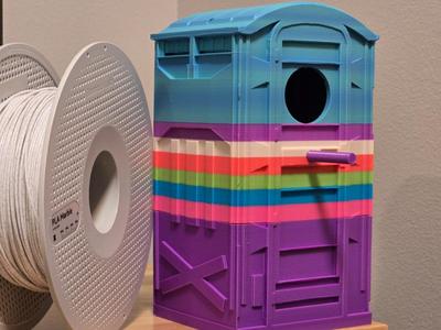 Porta Potty Bird House